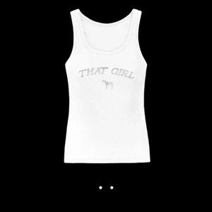NEW Beyonce Renaissance I'M THAT GIRL RHINESTONE TANK - Small, From Beyonce.com